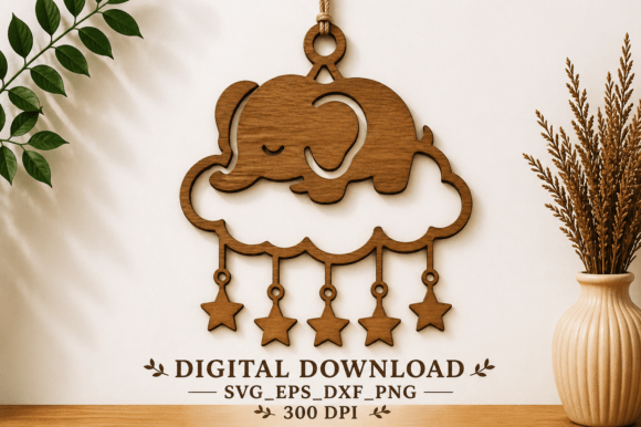 Charming Kids Room Signs SVG Laser Cut File for Personalized Decor